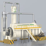 Sludge Drying Equipment Wet Sludge Moisture Content Reduced from 65%-85% to 10%-40%